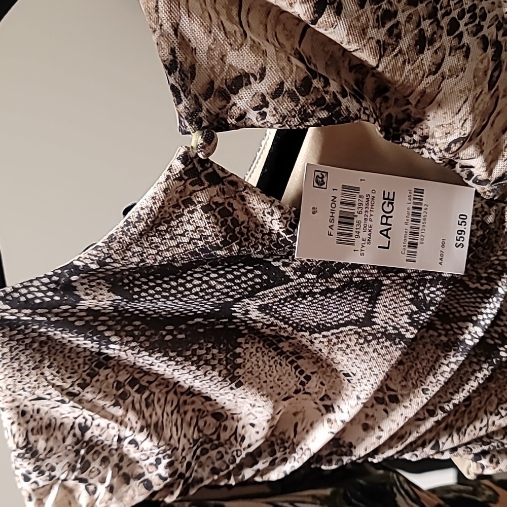 Bar III snake/python print dress - Picture 2 of 2